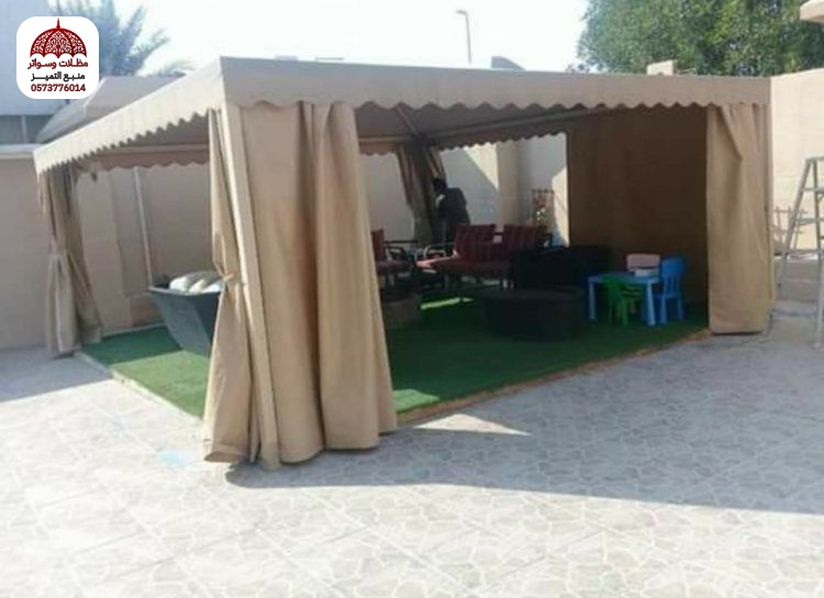 مظلات وسواتر قصر جدة لتركيب برجولات الحدائق المنزلية بجدة