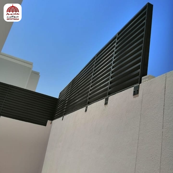 تركيب سواتر حديد مجدول او شرائح بجدة