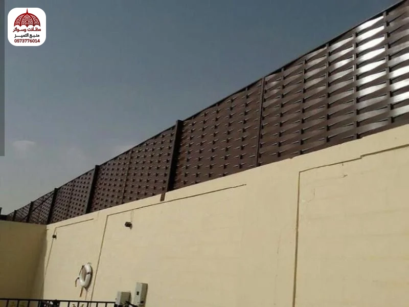 تركيب سواتر حديد مجدول او شرائح بجدة
